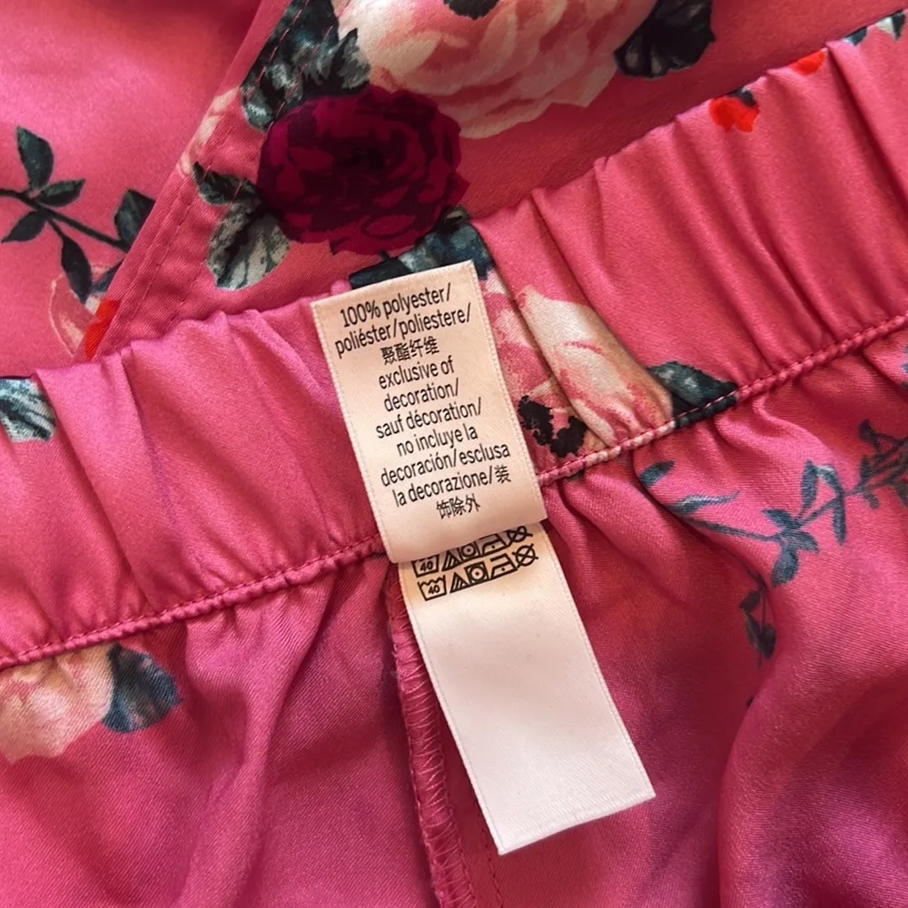 Victoria’s Secret Satin Floral Pajama Set - Image 6