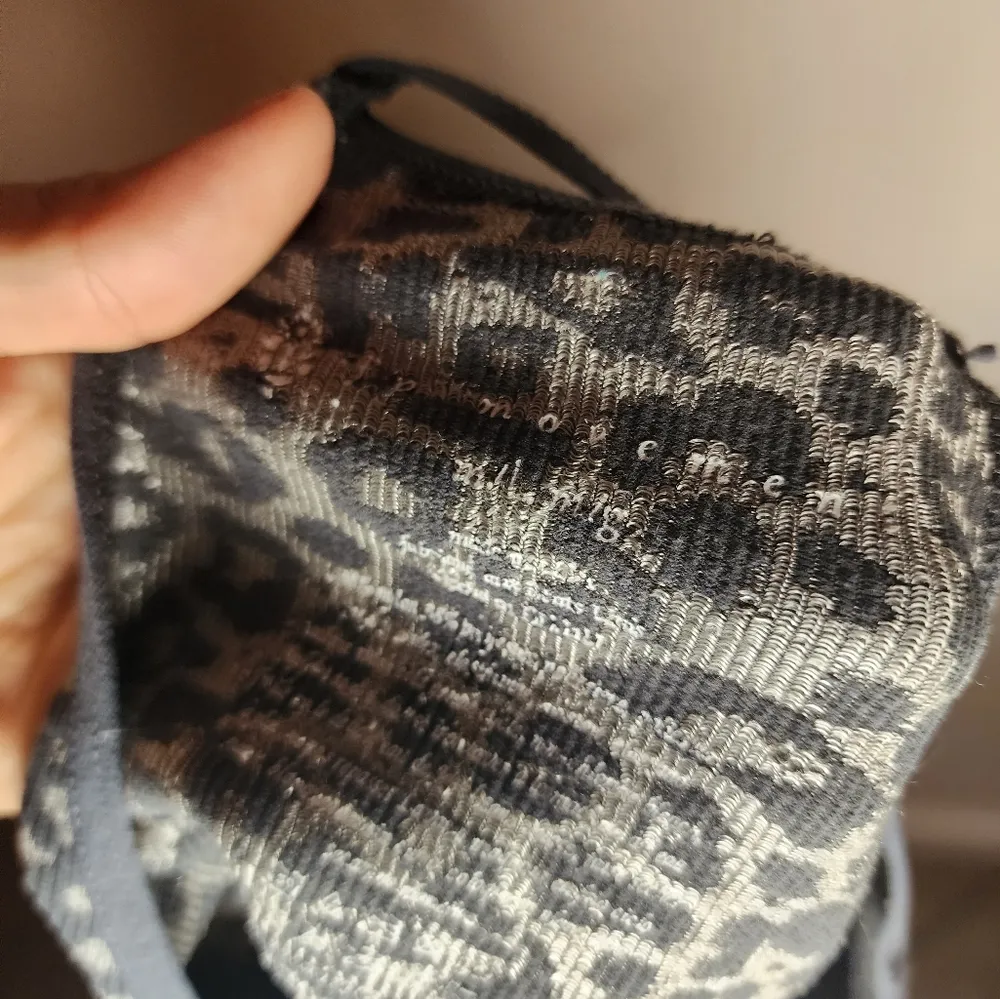 Free people leopard print cropped top - Image 4