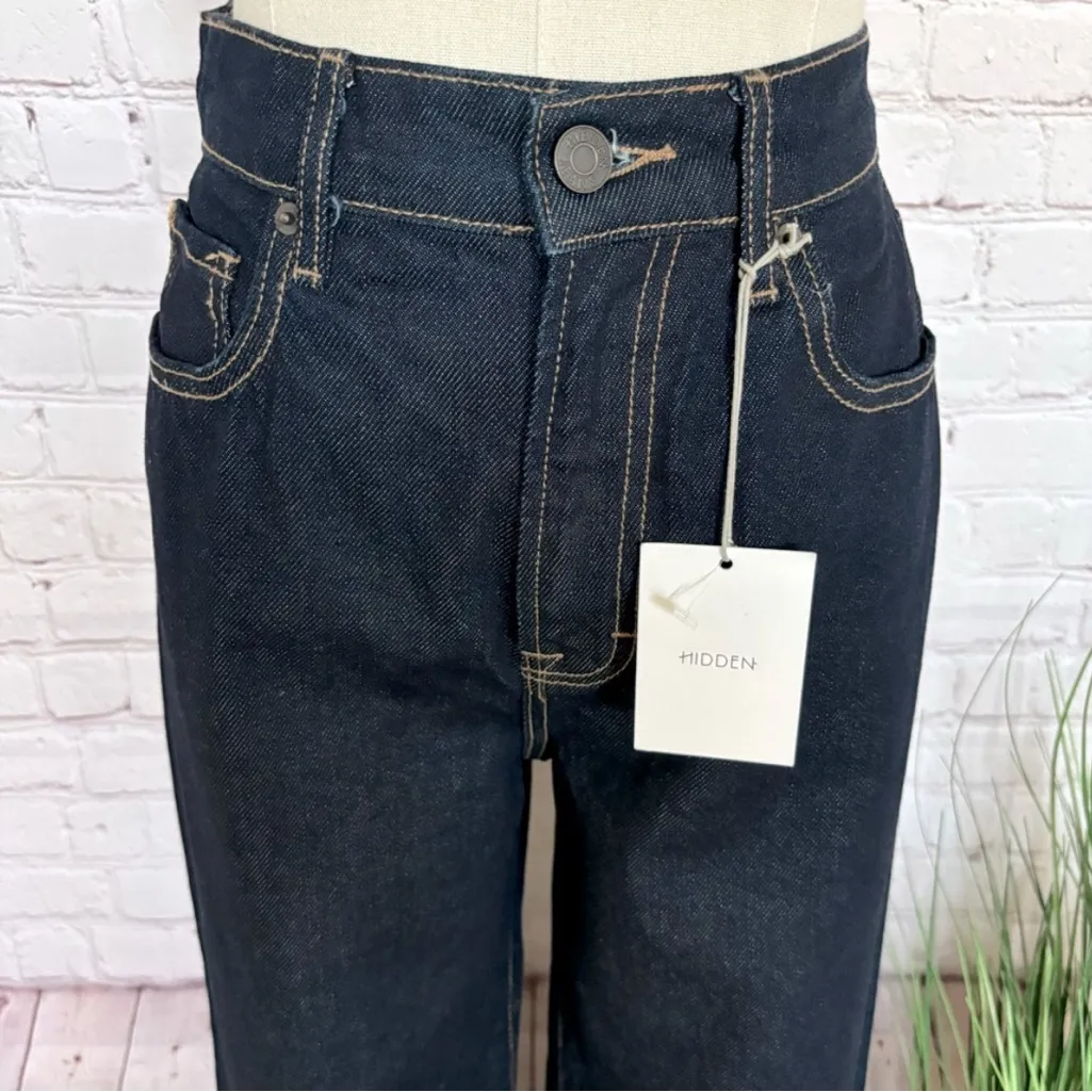 Hidden Logan Dad Jean size 26 NWT Blue - Image 2