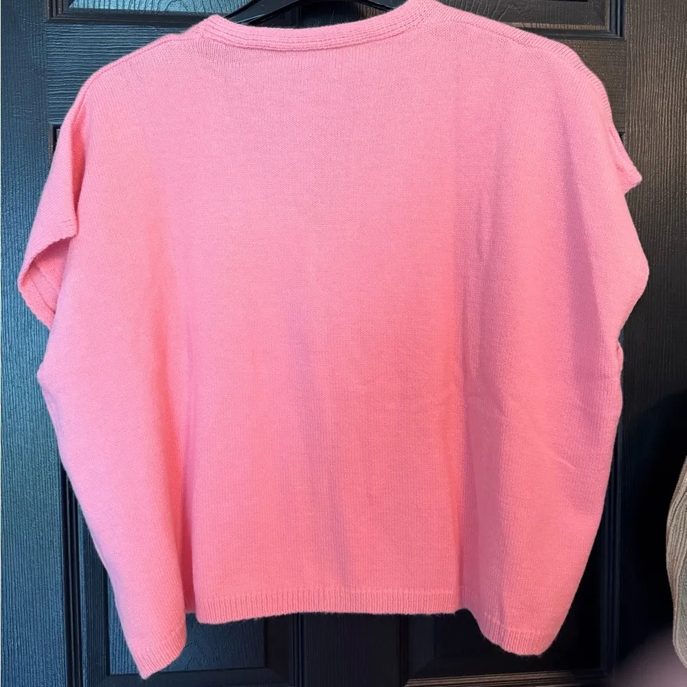 SHEIN Curve Pink Button Up Sweater - NWOT - 14(1X) - Image 3