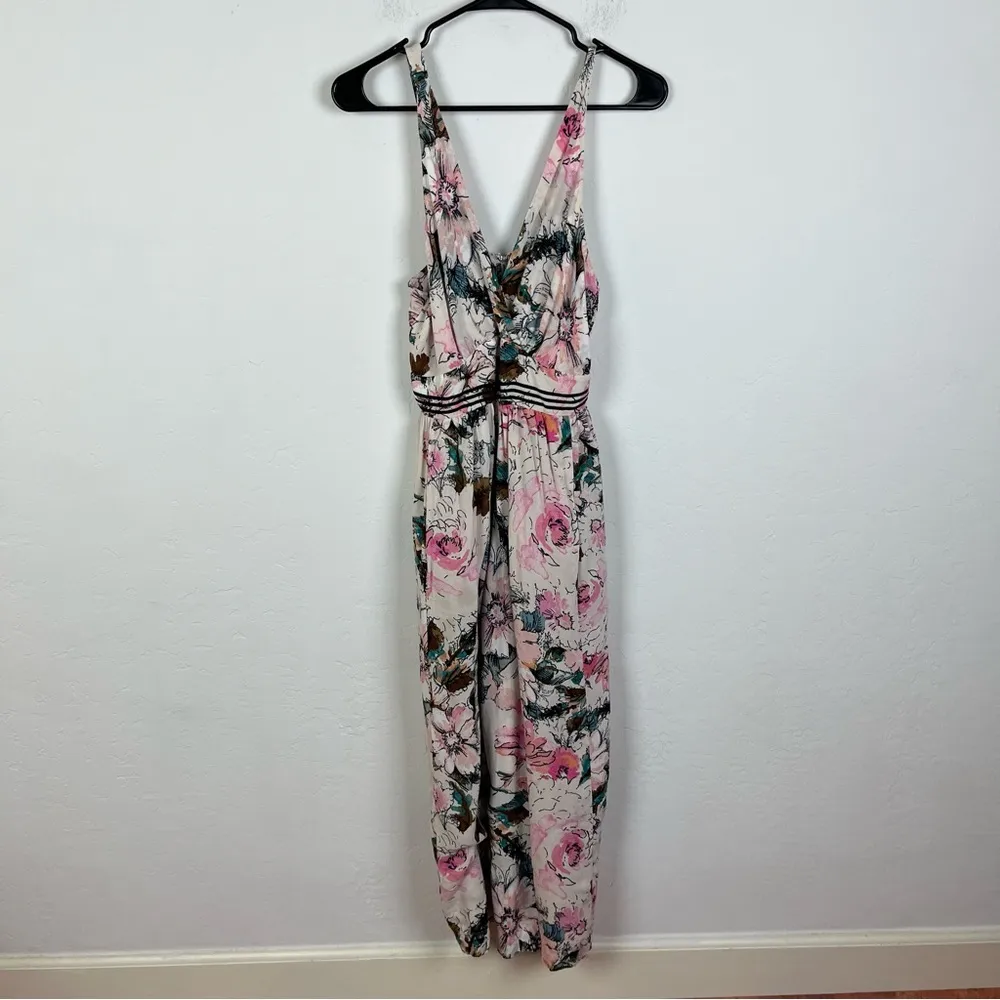 Anthropologie  Plenty by Tracy Reese Floral Wide Leg Jumpsuit - Image 2