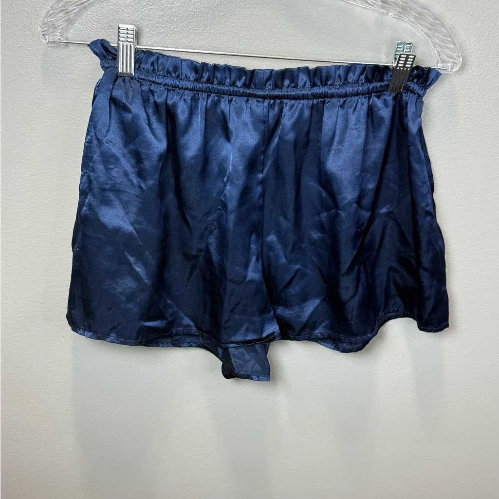 Victoria's‎ Secret Vintage Gold Label Navy Blue Two Piece Pajama Set Size Small - Image 3