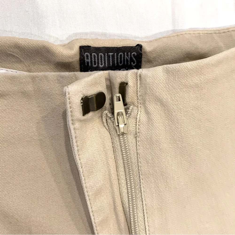 Chicos Addition Woman’s Beige Khaki Cropped Pants Size 14 - Image 4
