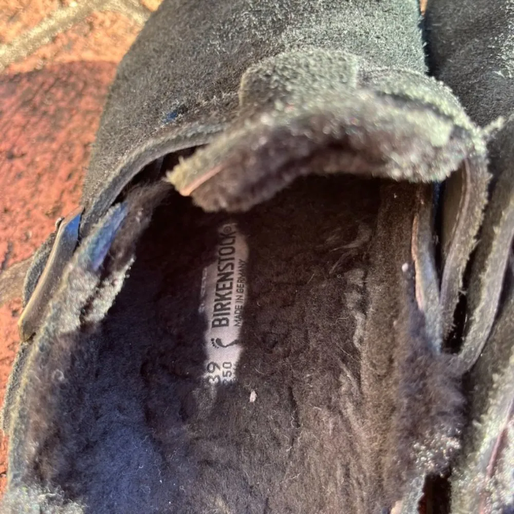 Boston Fur Clog Suede 39 - Image 4