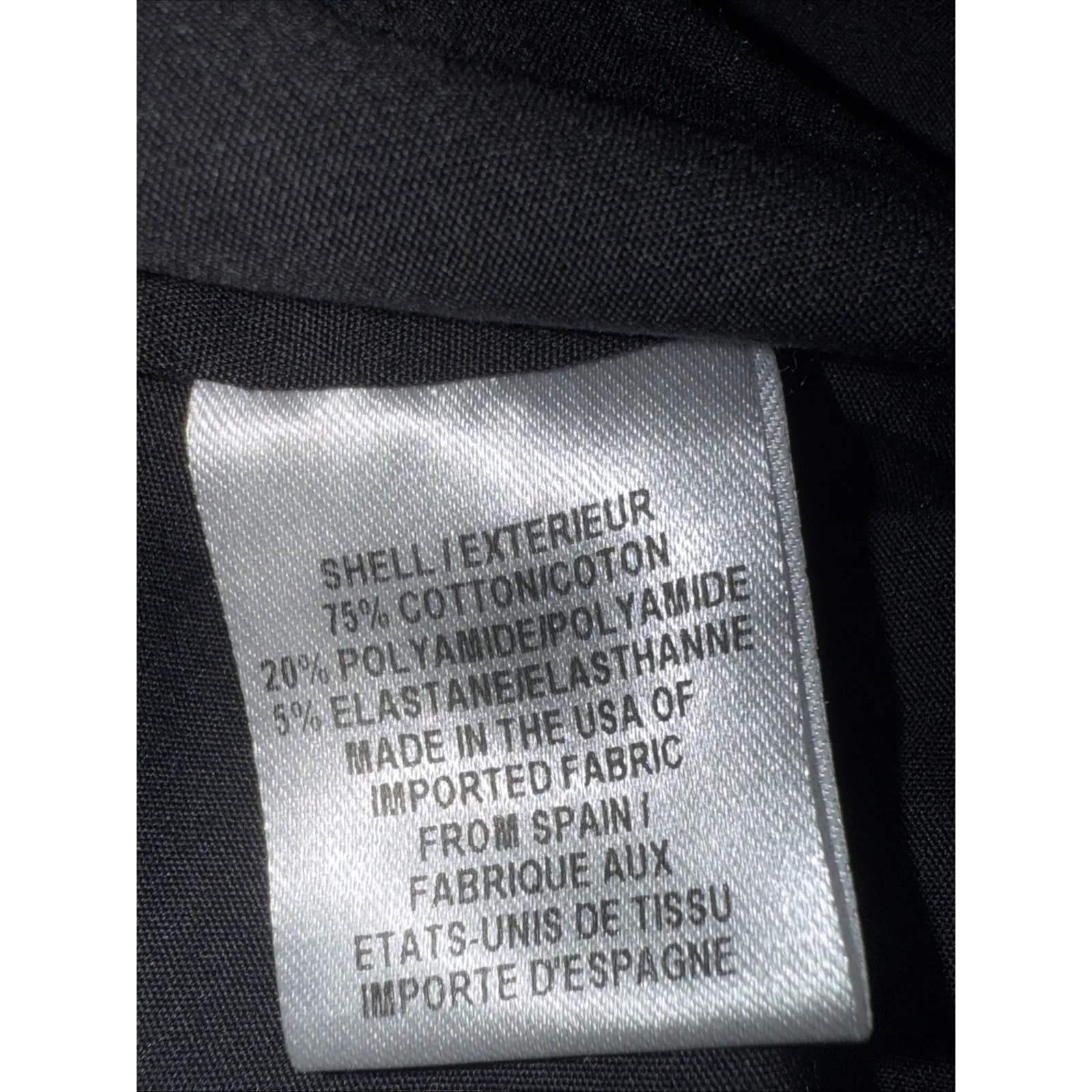 Milly Womens 3/4 Long Sleeve Button Down Shirt Blouse Black Size M Ribbon Belt - Image 5