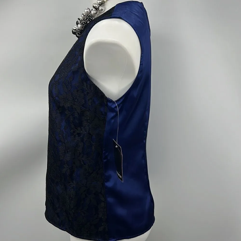 Jones Wear Abby Road sleeveless lace tank - Image 4