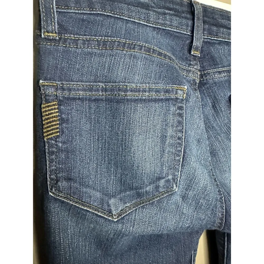 Paige Peg Skinny Medium Wash Blue Full Length Jeans Denim Size 25 - Image 10