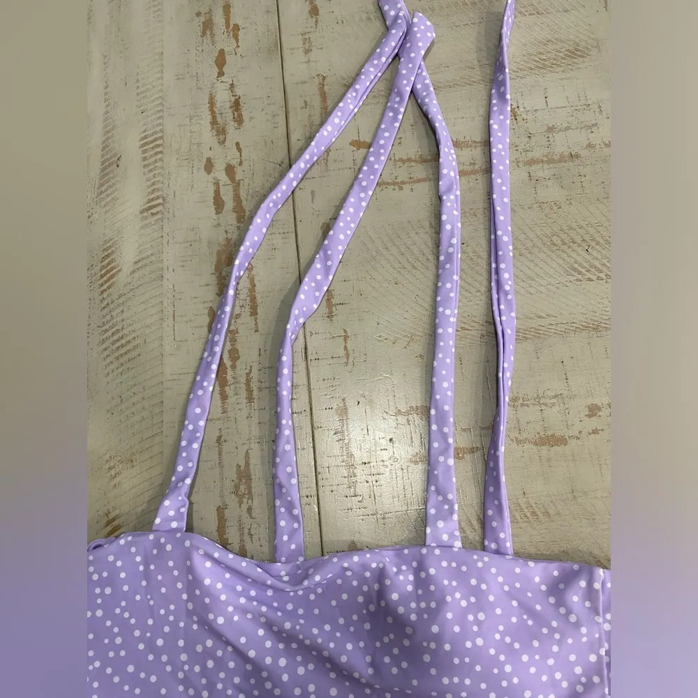 SHEIN Polka dot Bikini top - Image 6