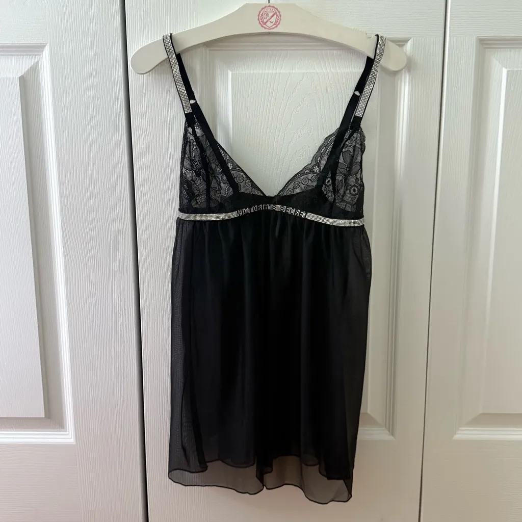 Victoria’s Secret Shine Strap Babydoll Top - Image 2