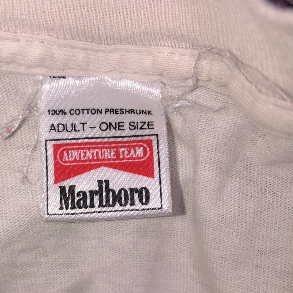 Marlboros vintage single stitch T-shirt decon adult one size - Image 3