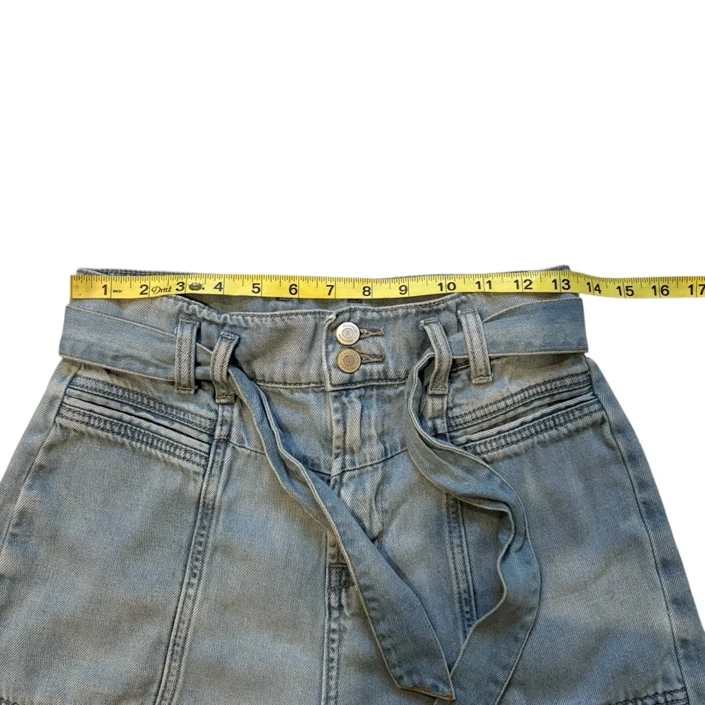 Hudson Jeans High Rise Utility Short in Spring Indigo, Sz 26 - Image 12