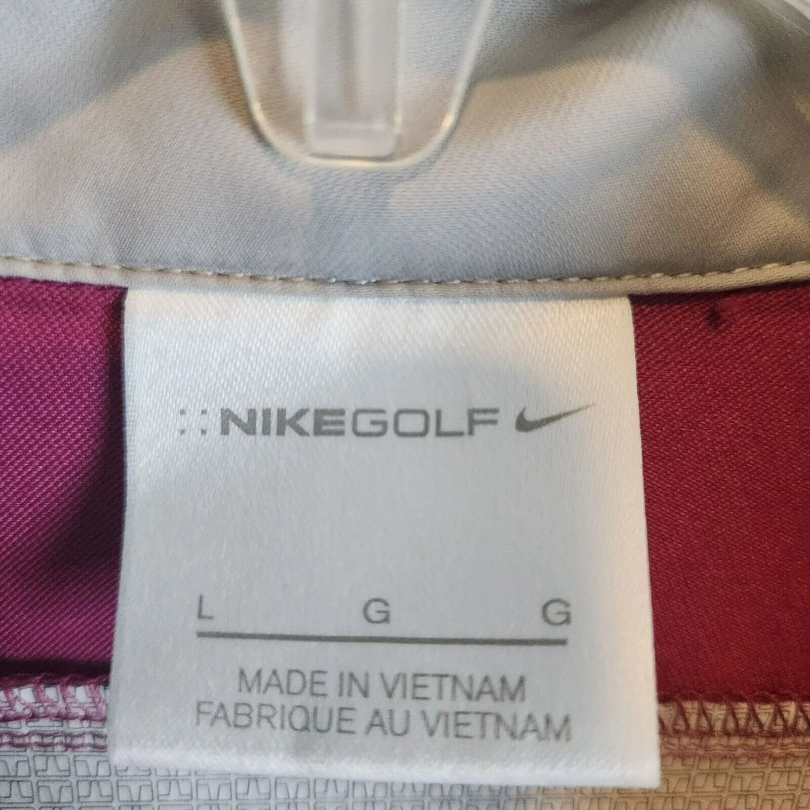 Nike Golf 1/4 Zip Pullover Windbreaker Lightweight Jacket Hawaii Florida Women L - Image 3