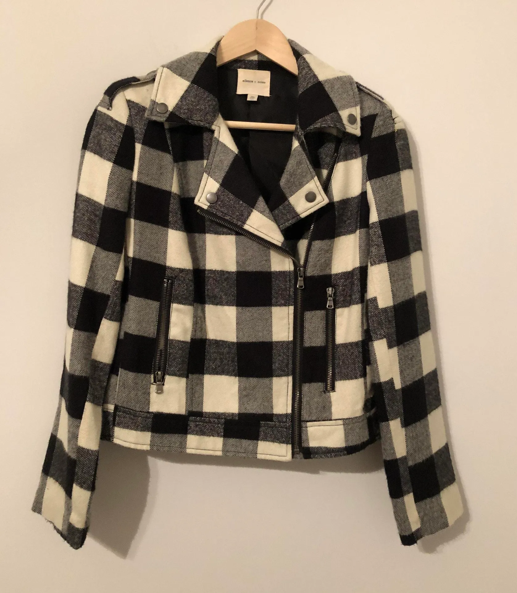 Silence + Noise Checkered Jacket - Image 2