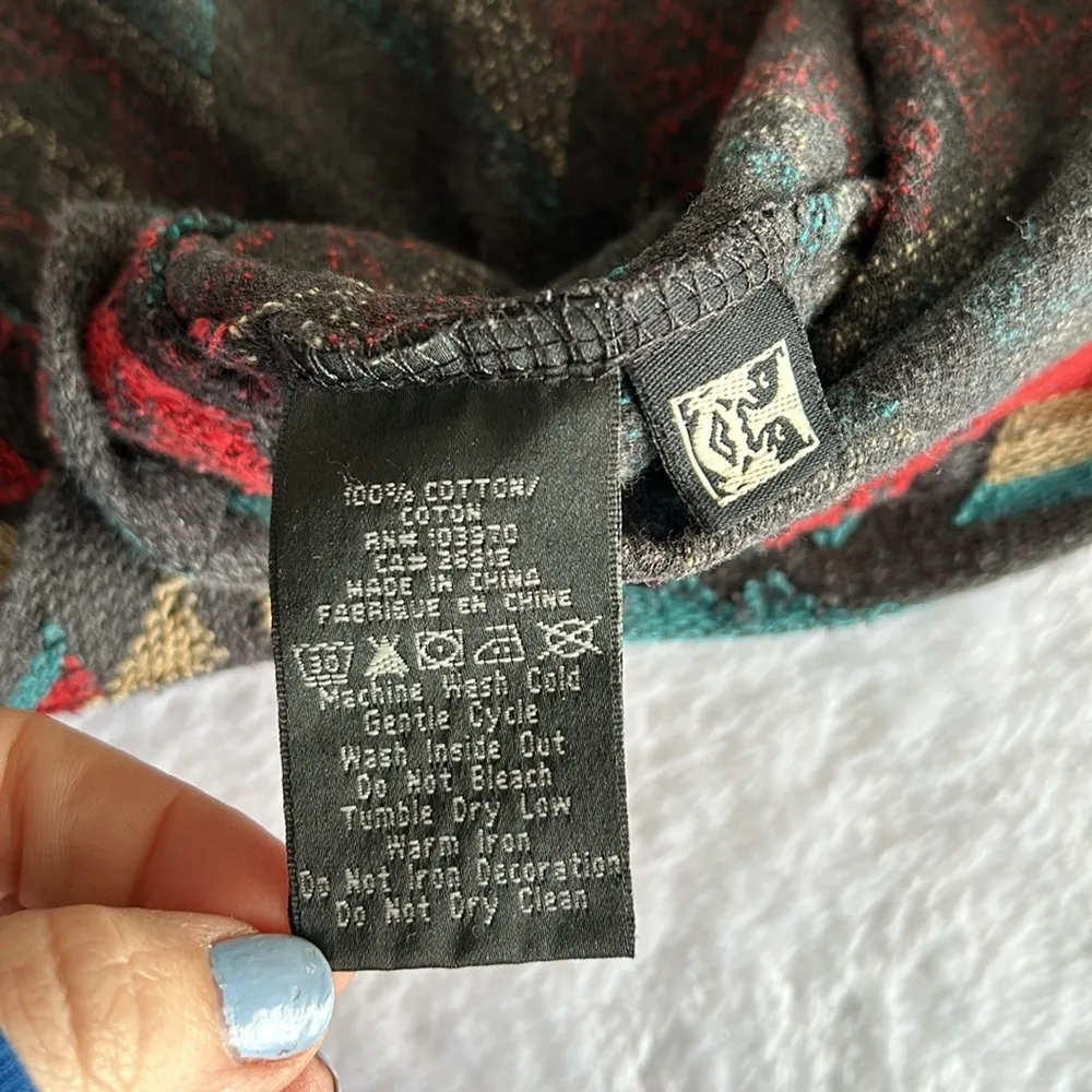 Obey Propaganda | Sweater Size X-Large | Multicolored | Aztec | 100% Cotton | - Image 8