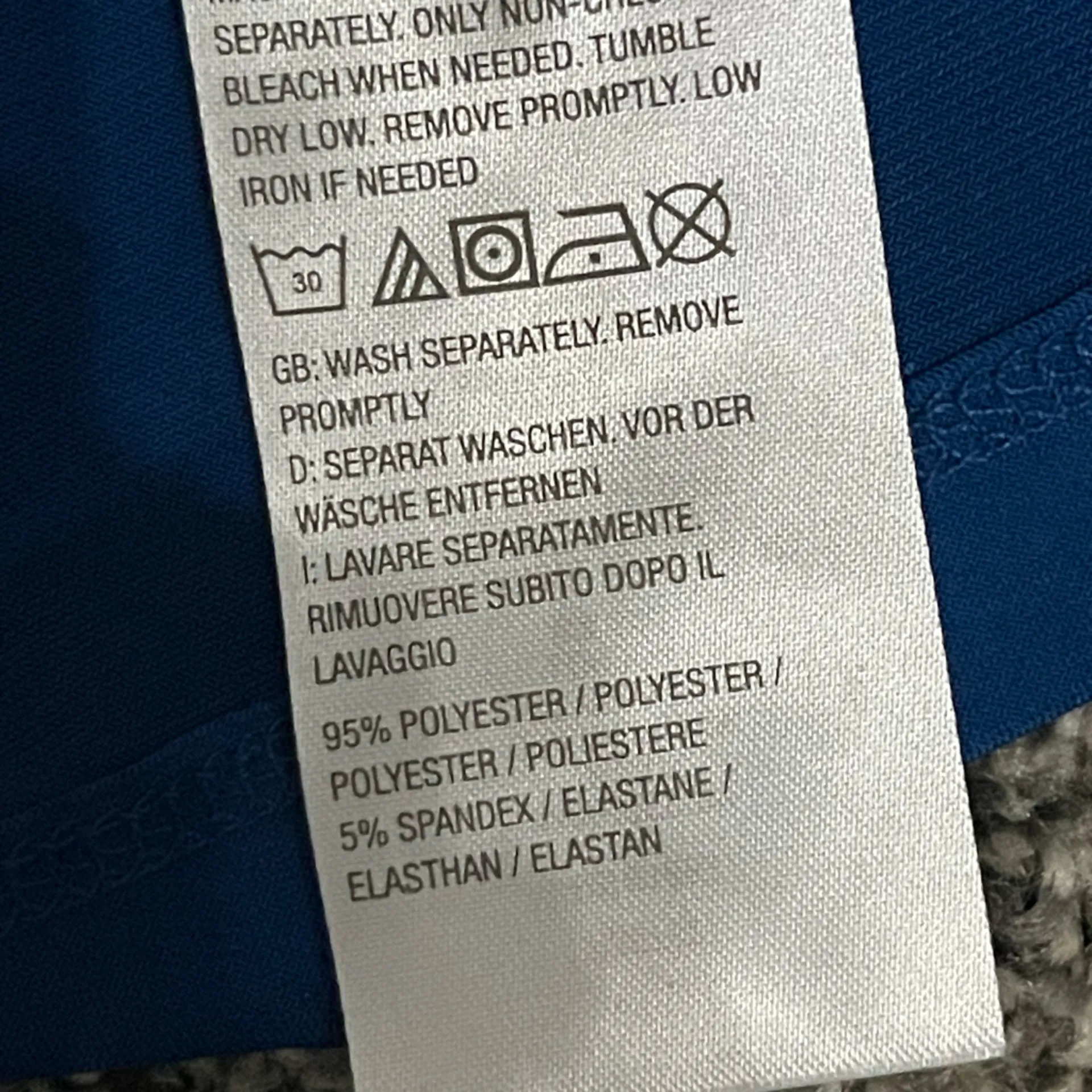 New Susan Graver Essentials Blue Long Sleeve Shirt M - Image 4