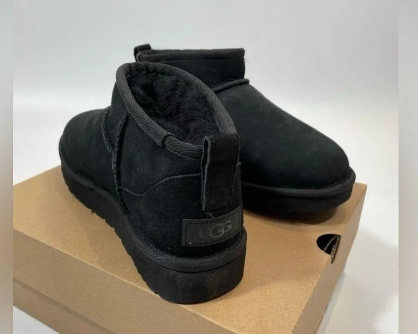 UGG women’s classic ultra mini booties - Image 2