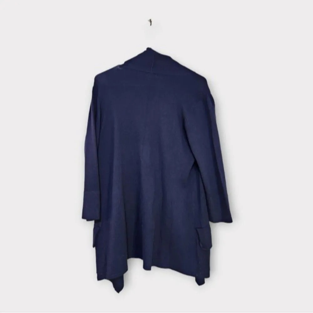 AQUA  Open Front Oversized Cardigan S - Image 5