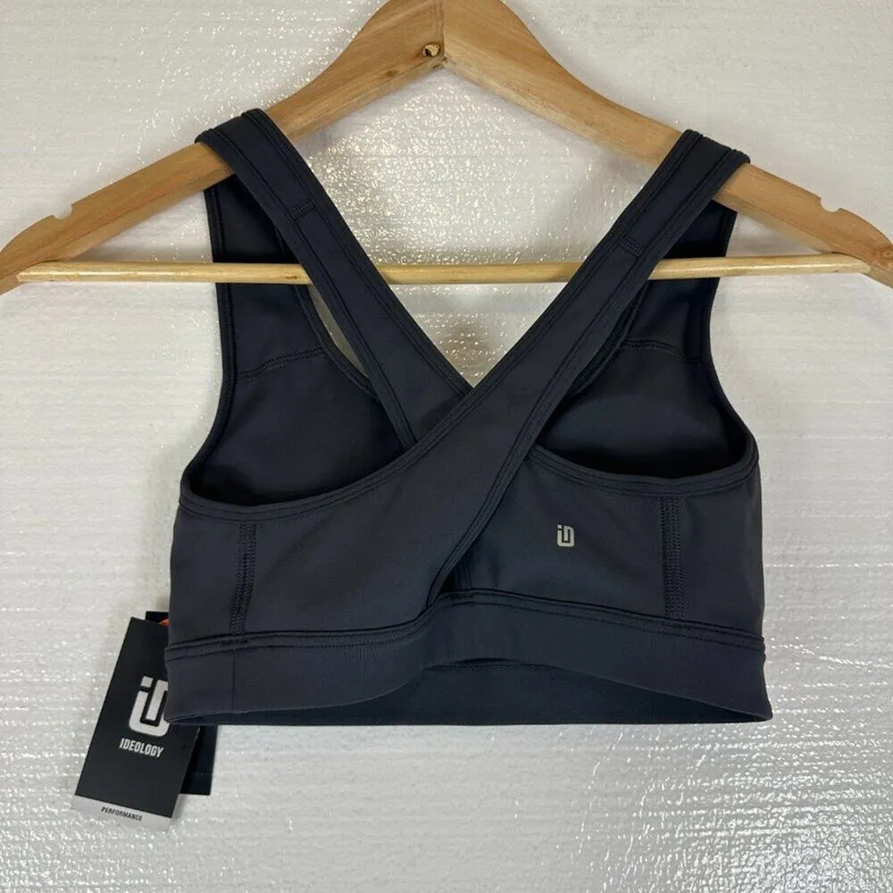 Ideology NWT Gray Performance Sports Bra - Image 2