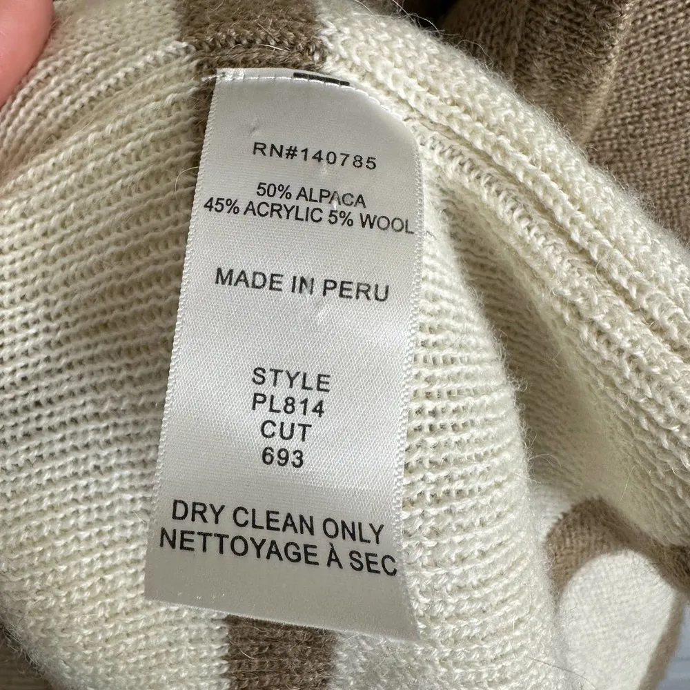 Brochu Walker Womens One Size Alpaca Wool Shawl Open Front Knit Cardigan Poncho - Image 10