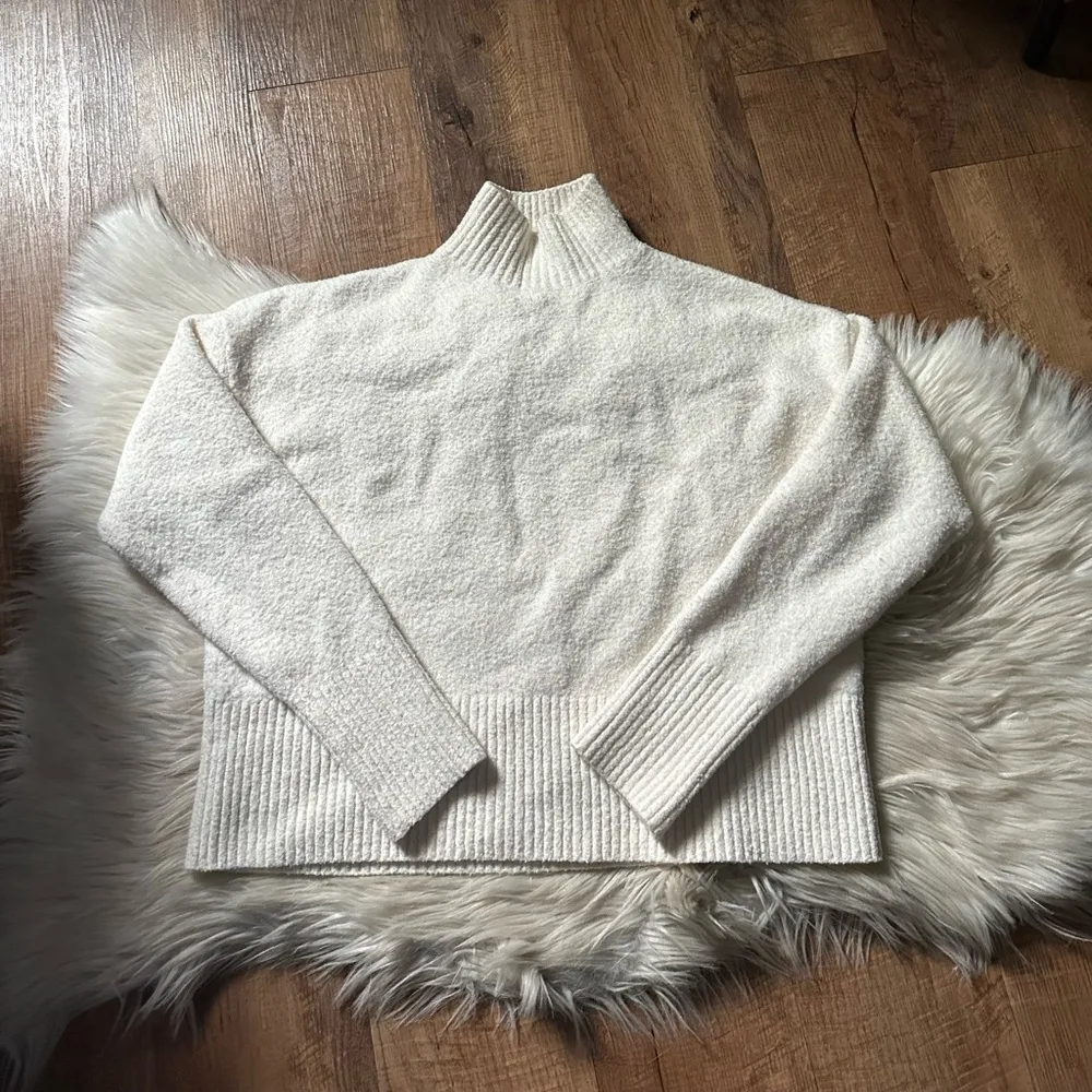 & OTHER STORIES Cropped Mock Neck Sweater - Image 5