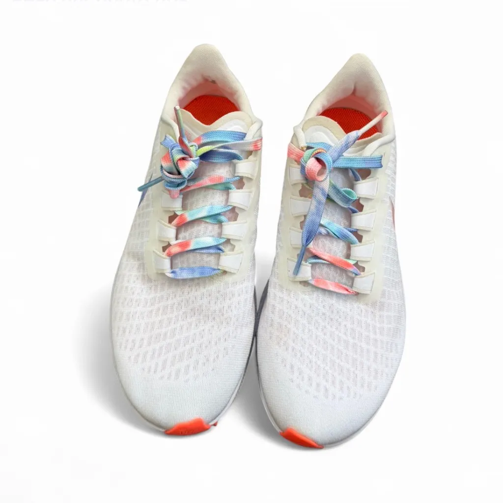 Nike Air Zoom Pegasus 37 Tie-Dye Women's 8.5 Running Shoes White Workout Outdoor - Image 3