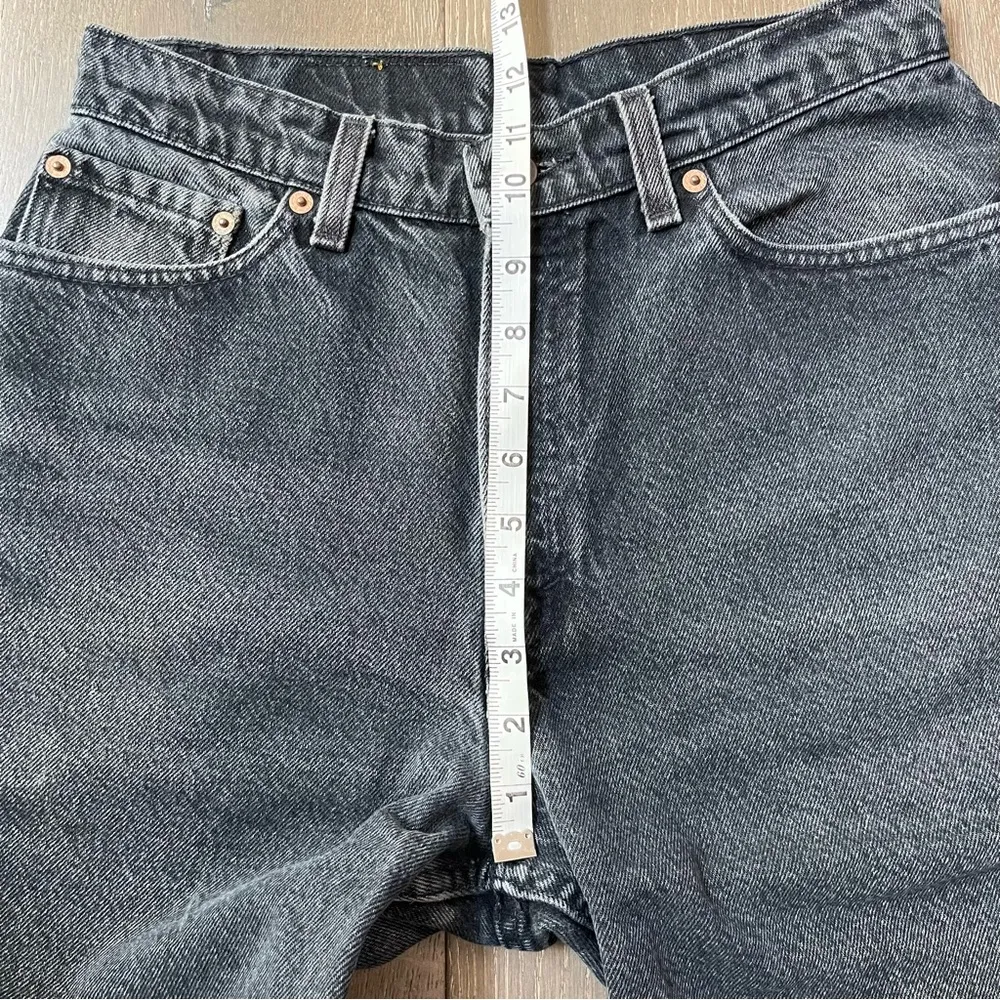 Vintage 1993 Levi's black‎ mom jeans size 11 - Image 12