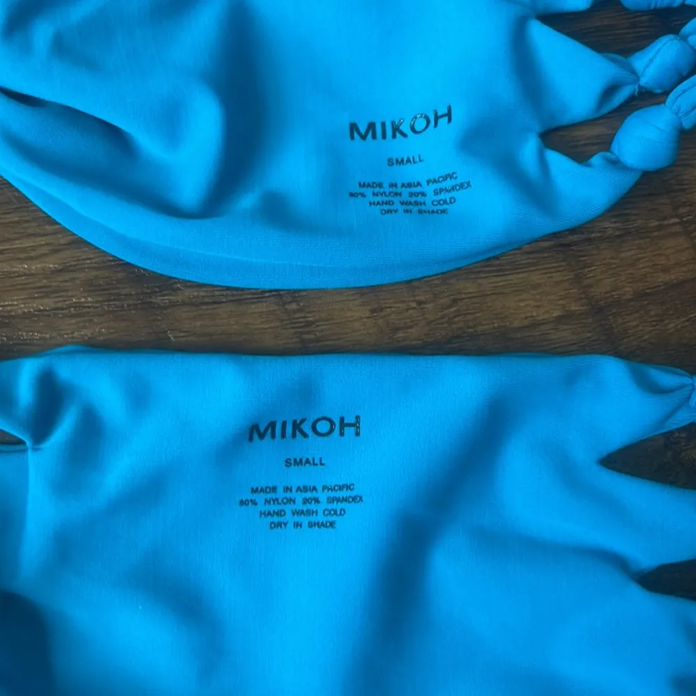 Mikoh Blue Bikini Set Swimwear - Image 4