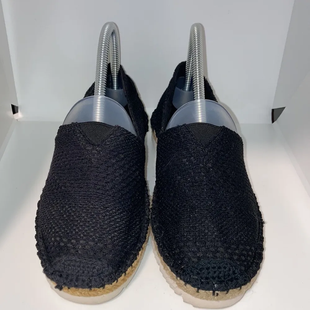 BOBS Skechers Crochet Flexadrille 2 Flex Espadrille Flats Slip On Memory Foam 6 - Image 2