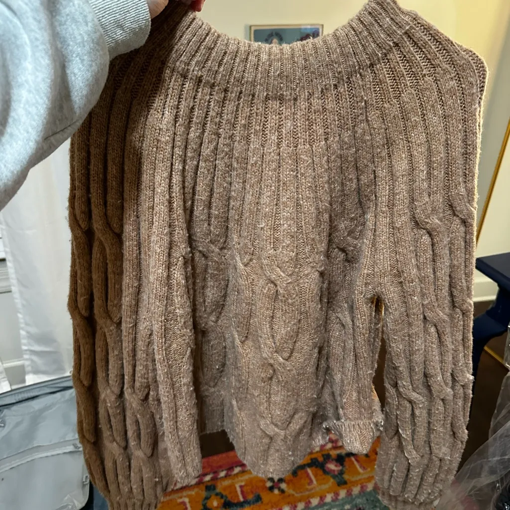 dh NEW YORK Sweater Brown Size M - Image 2