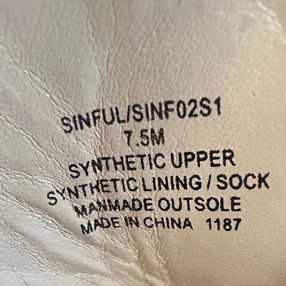 Steve Madden Sinful Pink Glitter Heels Open Toe Sandals Slides Size 7.5 Women's - Image 10