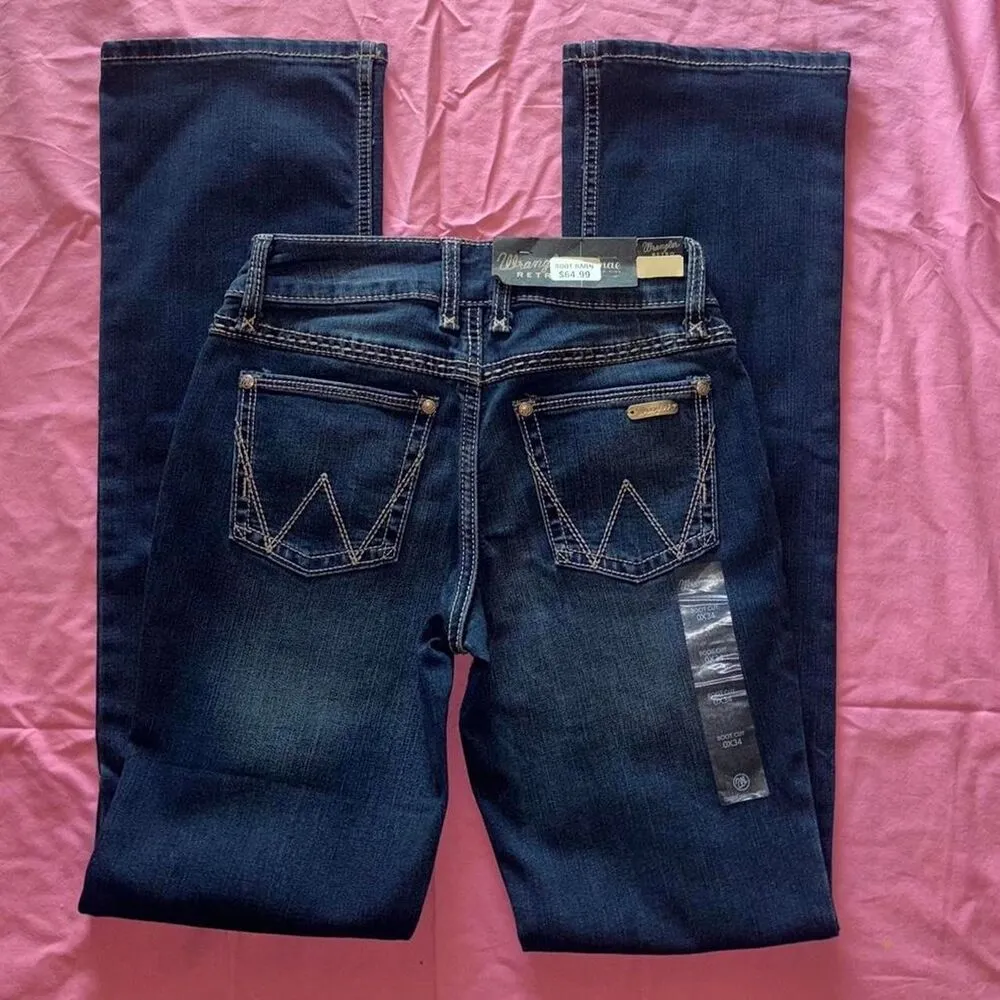 Women's Navy and Blue Jeans - Image 2