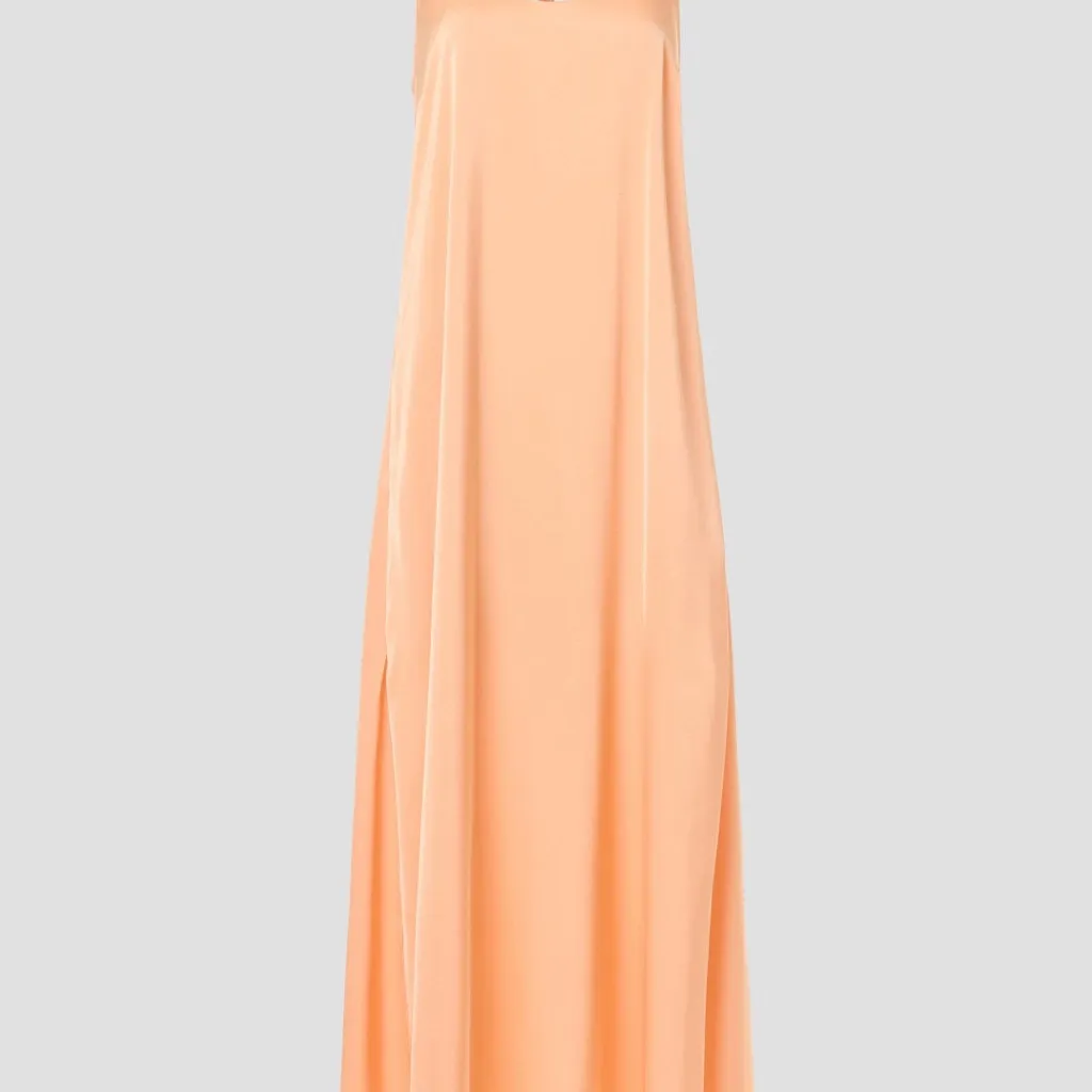 Rosetta Getty Peach Maxi Dress Orange Size 14 - Image 6