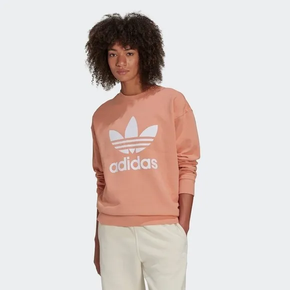 nwt // adidas originals trefoil crewneck sweatshirt - Image 5
