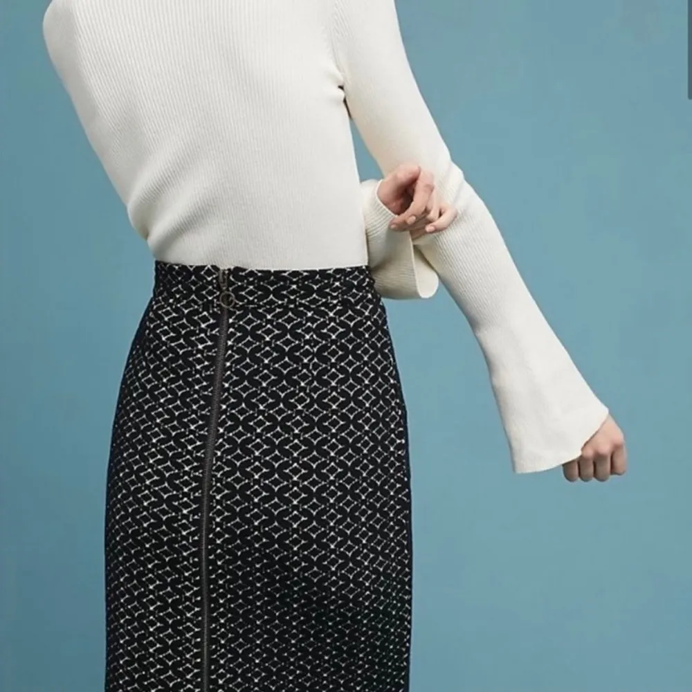 Anthropologie Maeve Samantha Knit Pencil Skirt Size | Small NWOT - Image 6