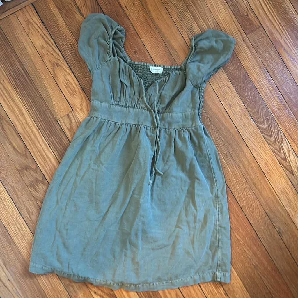 Women’s Lucky Brand Women's Sweetheart-Neck Babydoll Mini Dress - Image 2