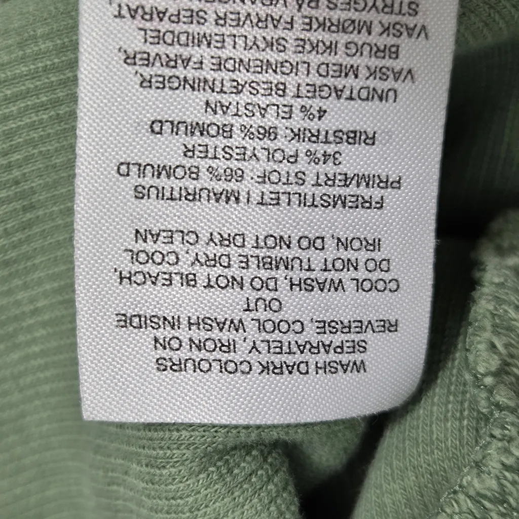 Gymshark Training Cropped‎ Sweater - Green Size S - Image 9