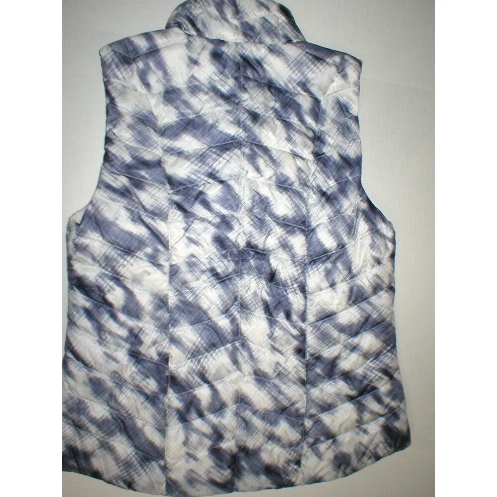 New $168 Athleta Womens White Gray Vest XXS Warm NWT 00 0 2 Featherdry 800 Fill - Image 7
