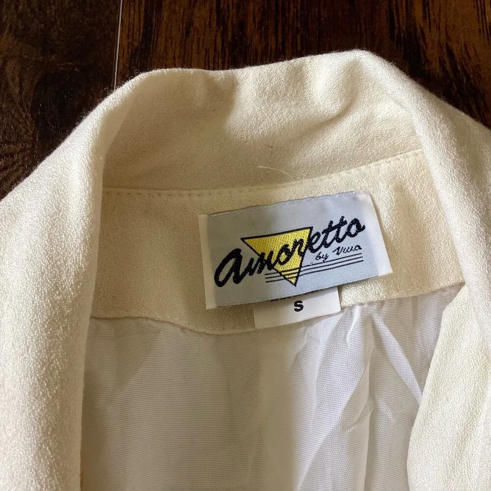 Vintage Amoretto Guitars Applique Blazer - Image 6