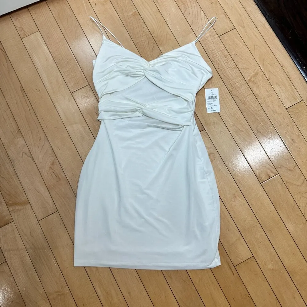 NWT WINDSOR Strike A Pose Cut Out Cutout Mini Dress - small - Image 9