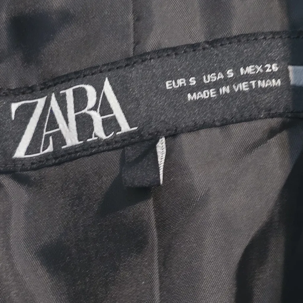 Zara Charcoal Gray Jacket - Image 8