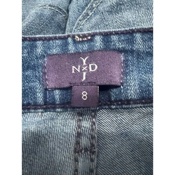 NYDJ Women's Jeans - Size 8 - With Patch‎ Accents on Pant Legs" Skinny Style - Image 7