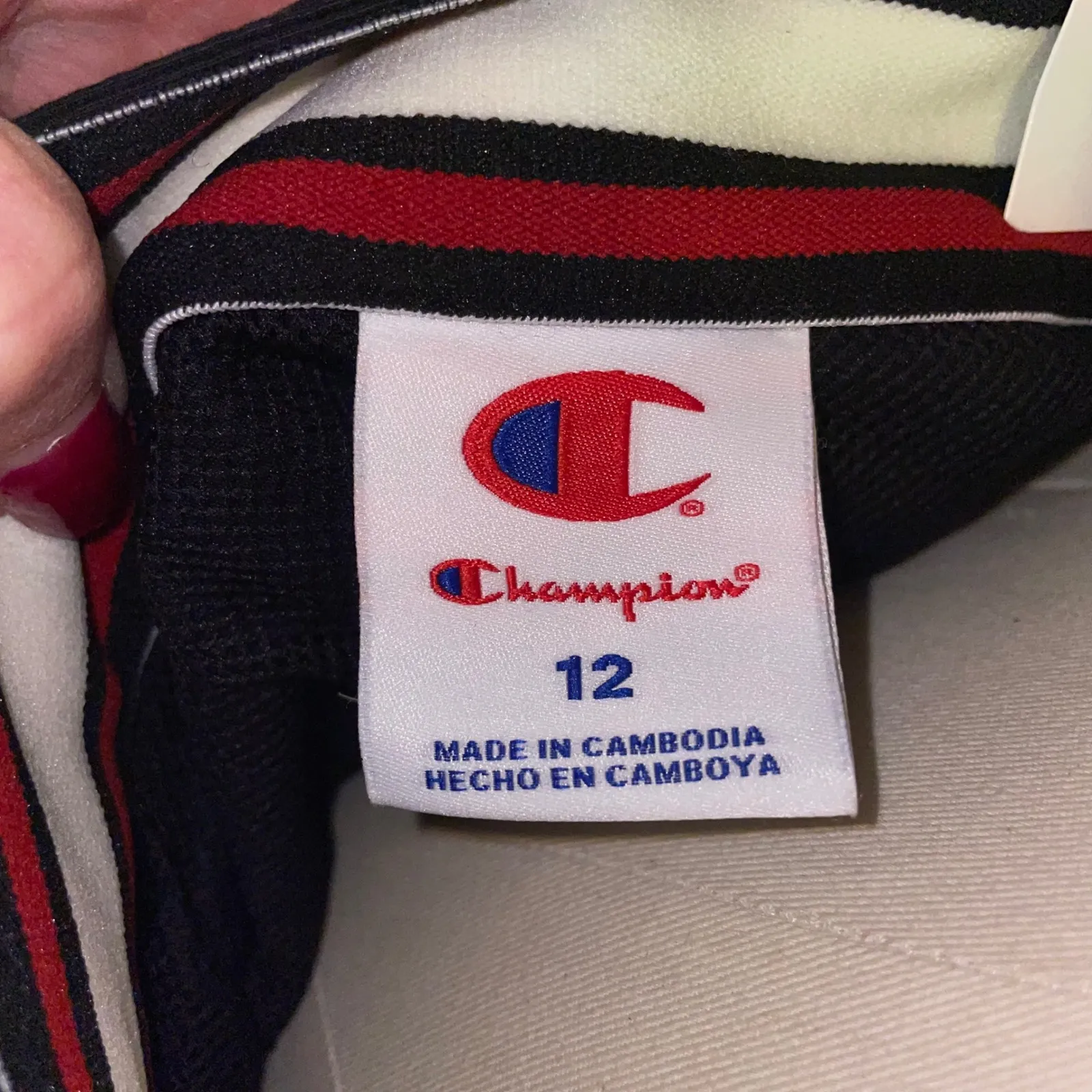 Champion Black Athletic Skirt Size 12 Sporty Chic Tennis Core NWT - Image 6