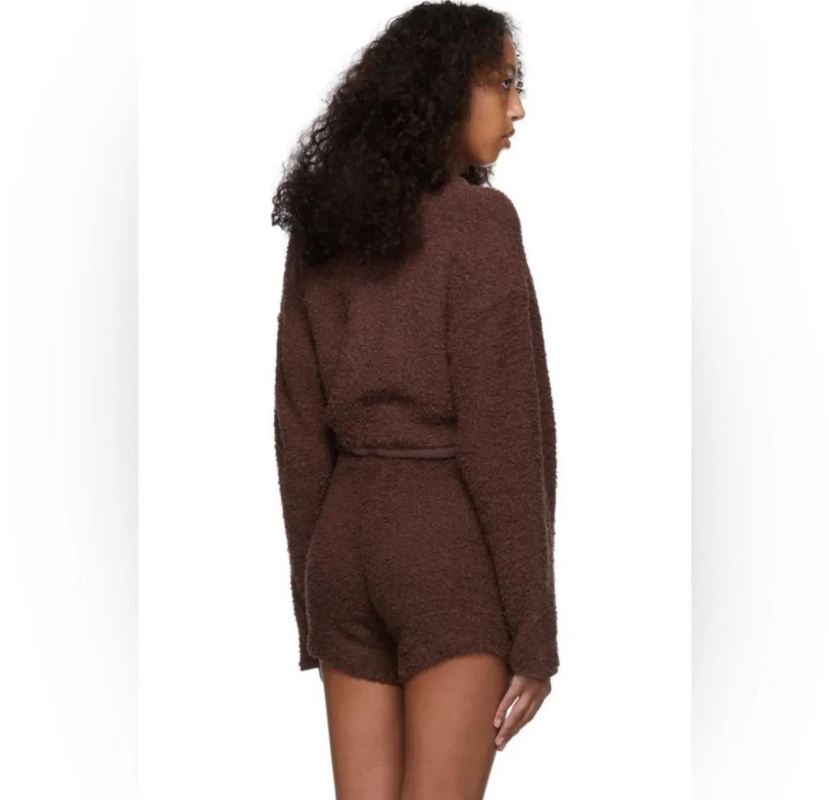 SKIMS cozy knit shorts - Image 2