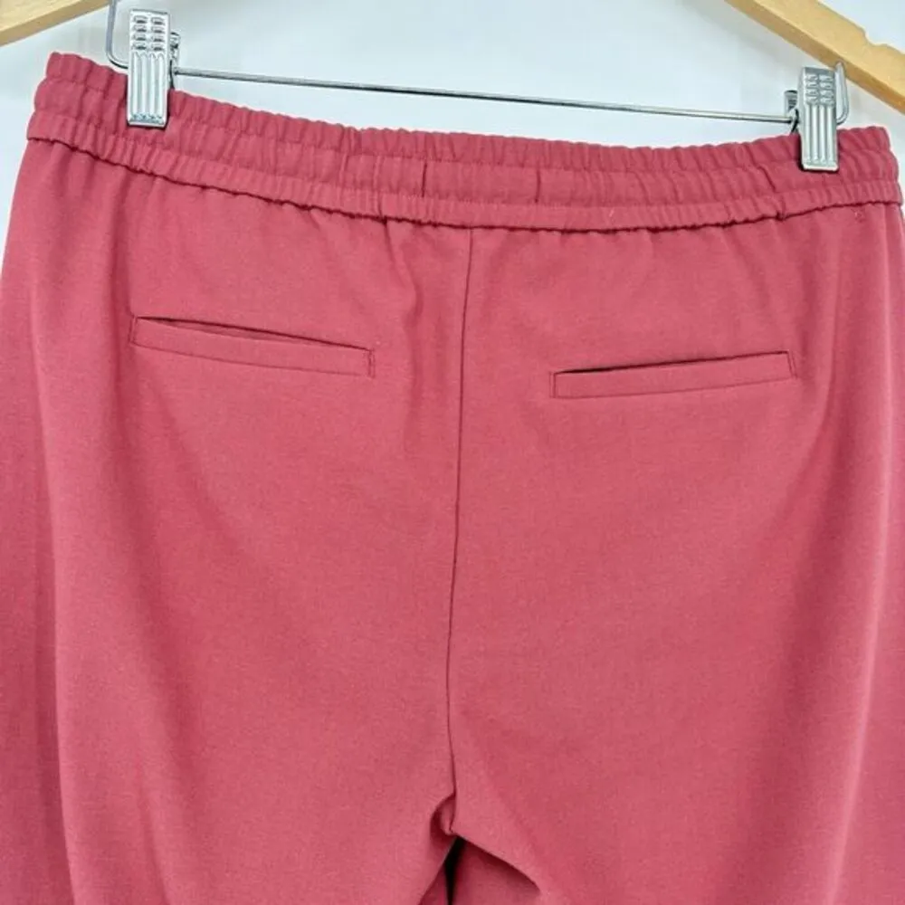 Banana Republic Suit Pants Women's Santa Fe Red Size X‎ Small Pull On Drawstring - Image 4