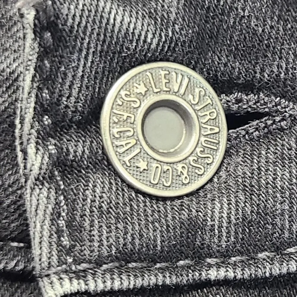 Levi's Dark wash Jeans Mid Rise Skinny size 14 M - Image 14