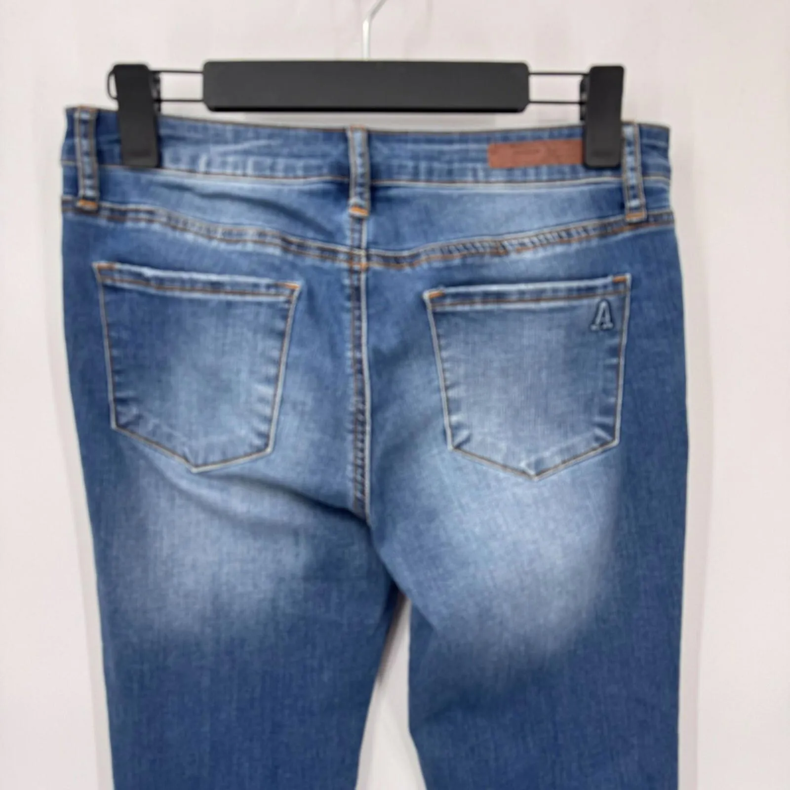 Articles‎ of Society Carly Ankle Crop Skinny Jeans Womens 27 Blue Cotton - Image 4