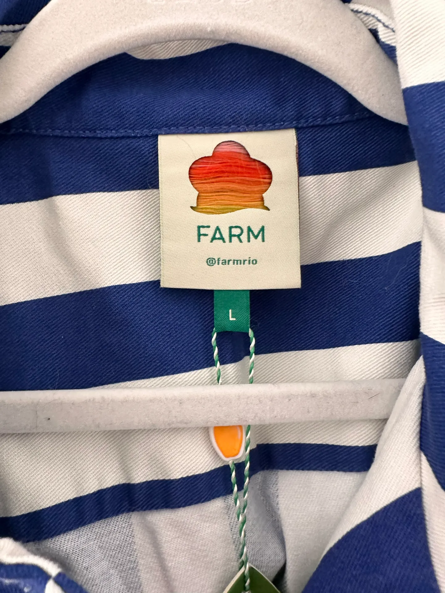 Farm Rio Striped Romper - Image 2