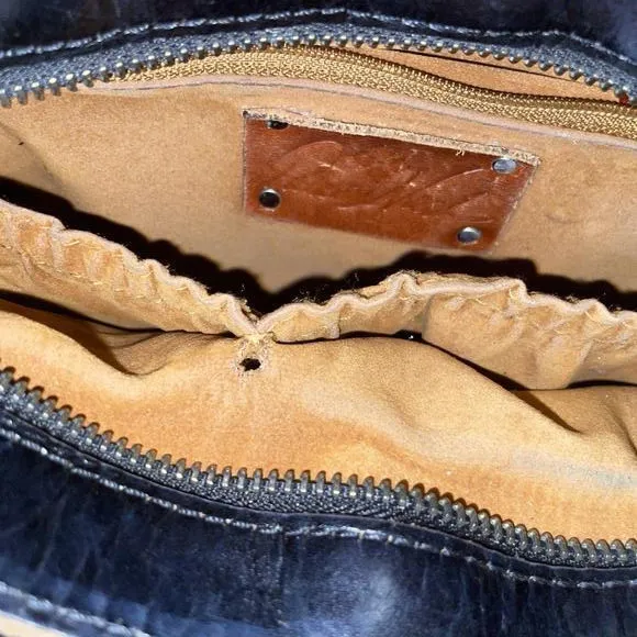 Patricia Nash Rienzo‎ glitter rose satchel purse bag - Image 8