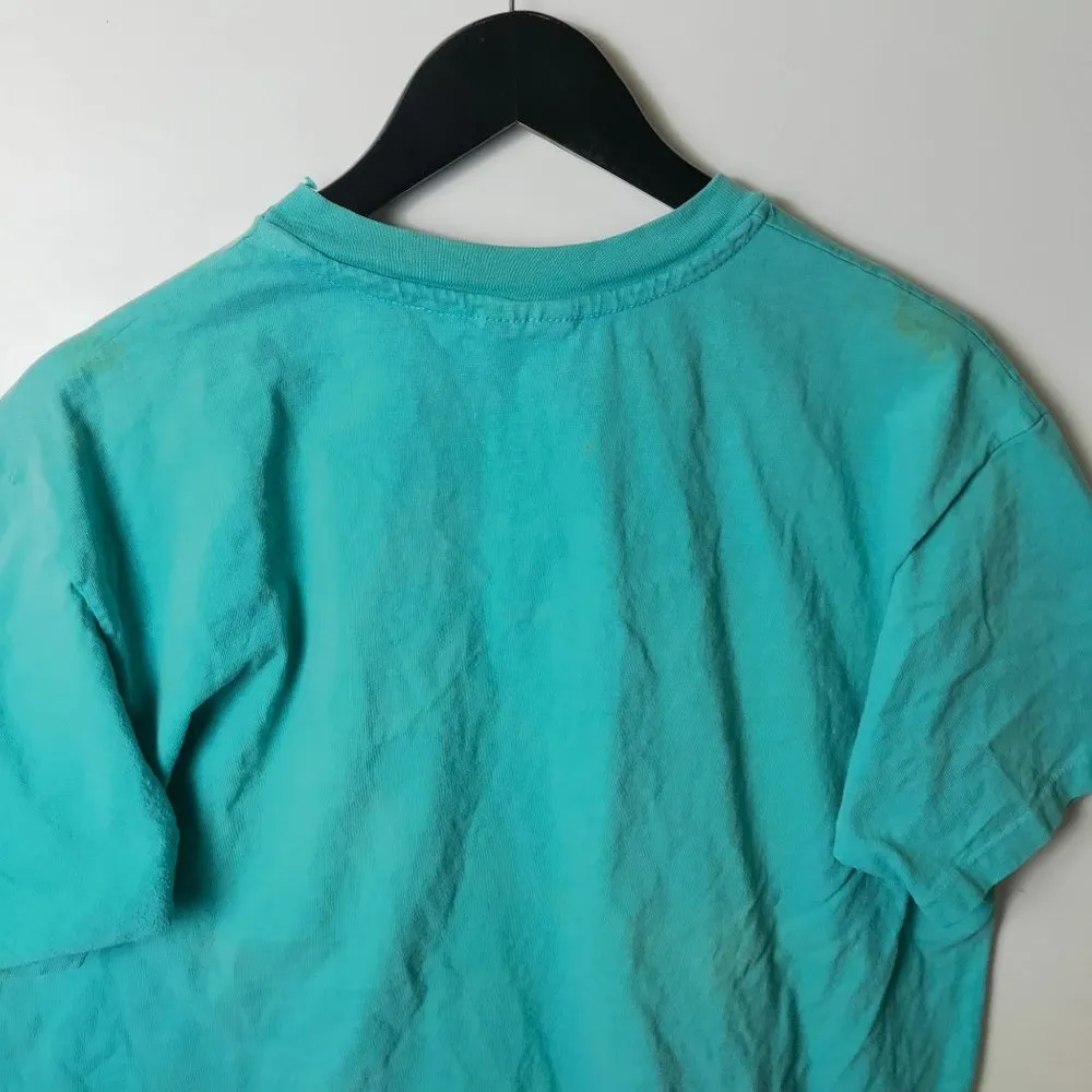 Vintage Distressed 8th Biennal Conference On The Biology T Shirt Blue XL - Image 15