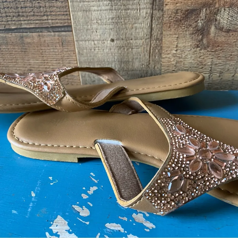 •Jeweled sandals by West | Loop• Size 7/8 - Image 6